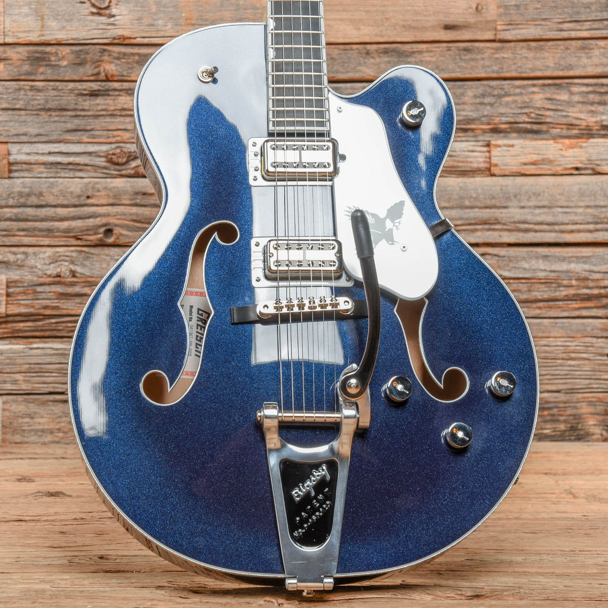 Gretsch G6136T-RR Rich Robinson Signature Falcon Raven's Breast Blue 2021 Electric Guitars / Hollow Body
