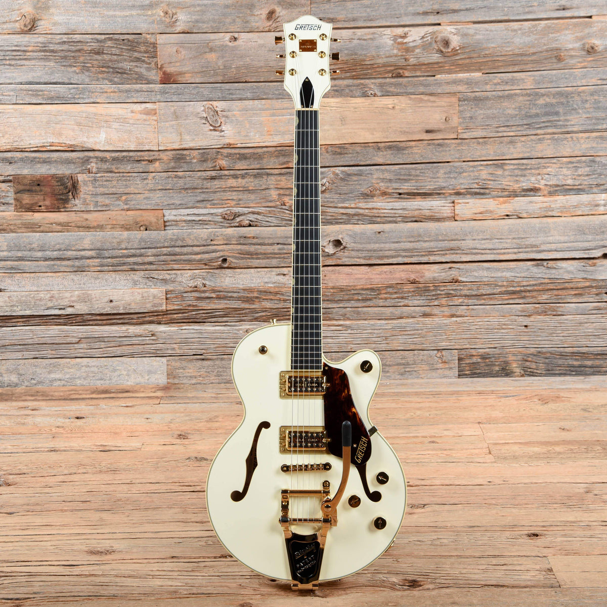 Gretsch Player's Edition G6659TG Broadkaster Jr. Vintage White 2019 Electric Guitars / Hollow Body