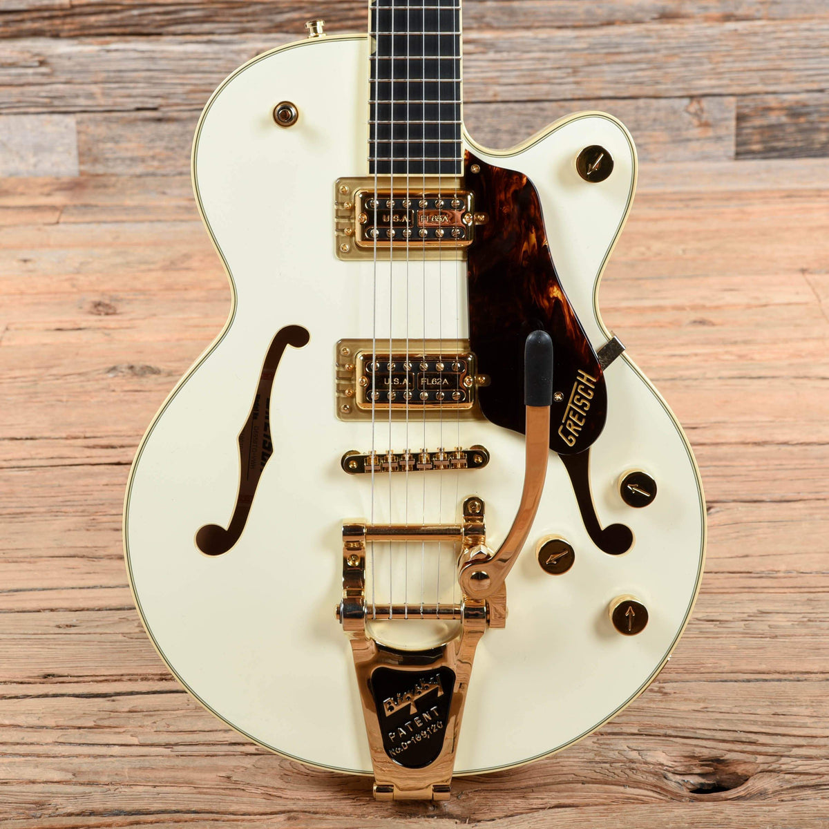 Gretsch Player's Edition G6659TG Broadkaster Jr. Vintage White 2019 Electric Guitars / Hollow Body