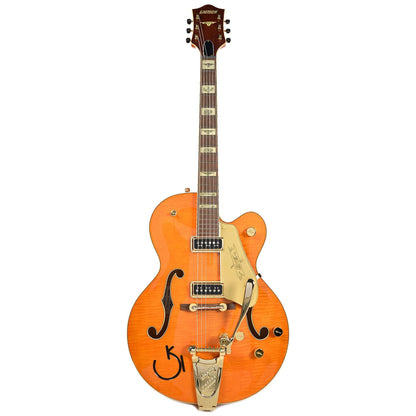 Gretsch G6120T-55 Vintage Select Edition 55 Chet Atkins Vintage Orange Stain Lacquer Electric Guitars / Semi-Hollow