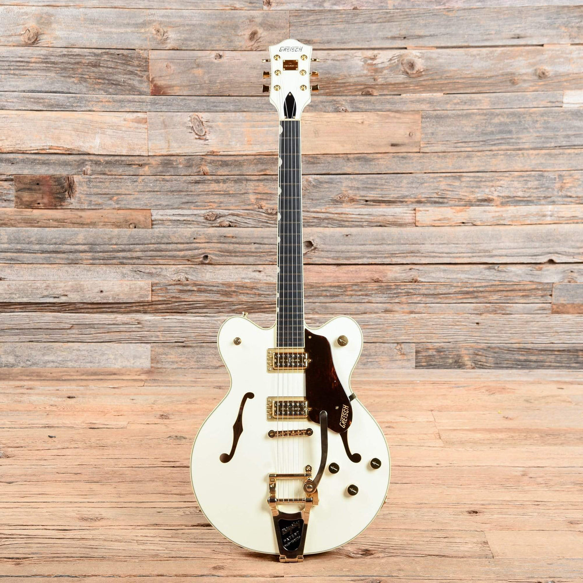 Gretsch G6609TG Players Edition Broadkaster Vintage White 2019 Electric Guitars / Semi-Hollow