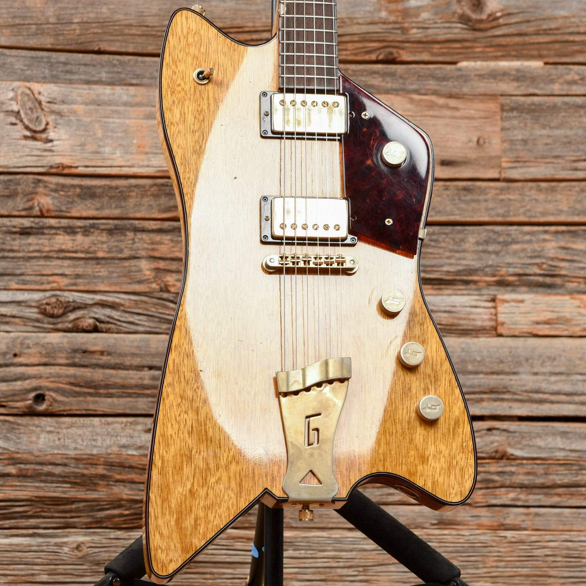 Gretsch Custom Shop Korina Caddy Bo Relic w/Brazilian Rosewood Fingerboard Stephen Stern Masterbuilt Natural 2019 Electric Guitars / Solid Body