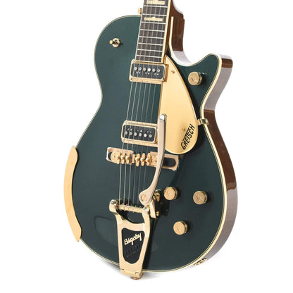 Gretsch G6128T-57-CDG Vintage Select Edition 57 Duo Jet Cadillac Green w/Bigsby & TV Jones Pickups Electric Guitars / Solid Body