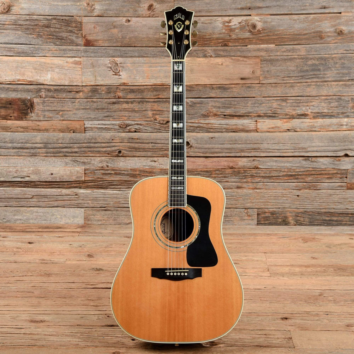 Guild D-55 Natural Acoustic Guitars / Dreadnought