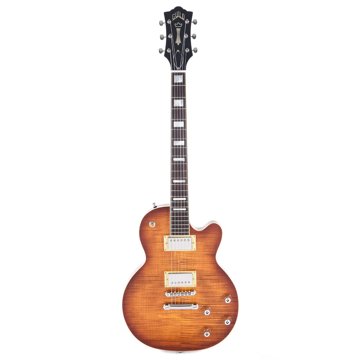 Guild Bluesbird Iced Tea Burst Electric Guitars / Solid Body