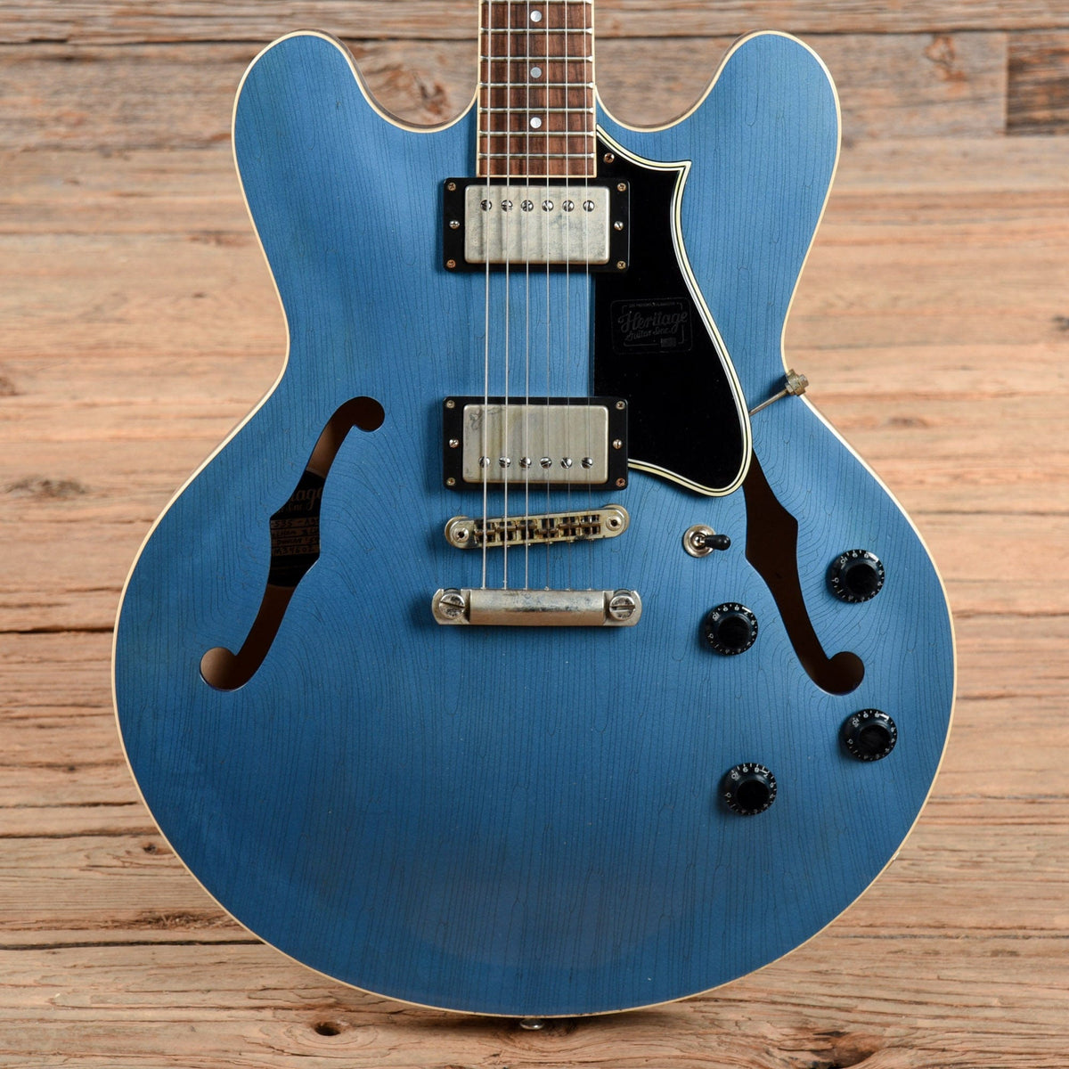Heritage H-535 Artisan Aged Limited Edition Pelham Blue 2021 Electric Guitars / Semi-Hollow