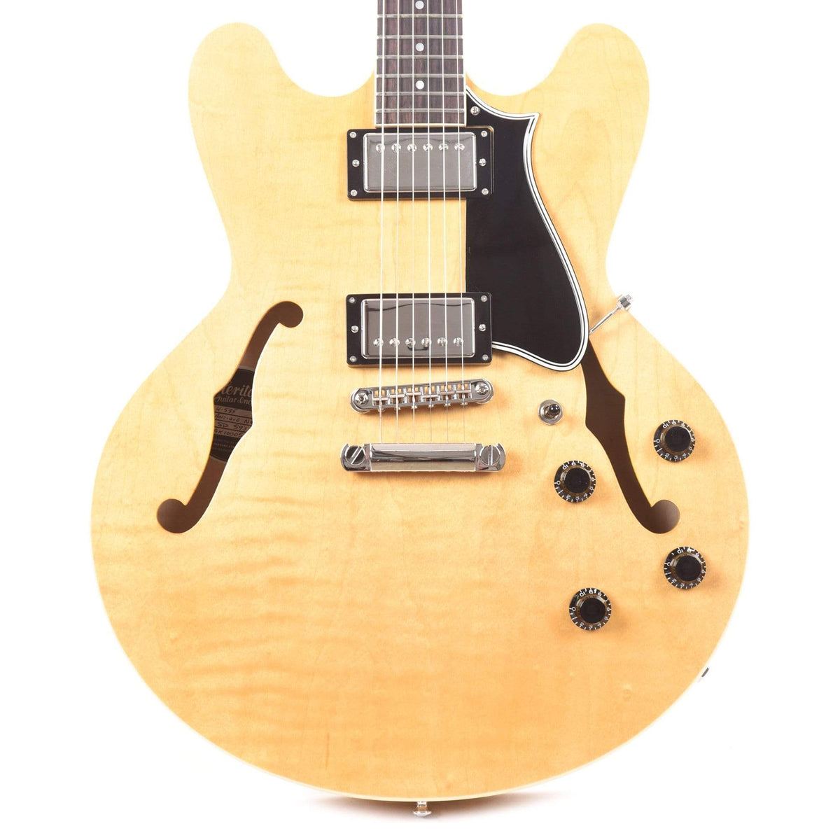 Heritage H-535 Standard Semi-Hollow Antique Natural Electric Guitars / Semi-Hollow