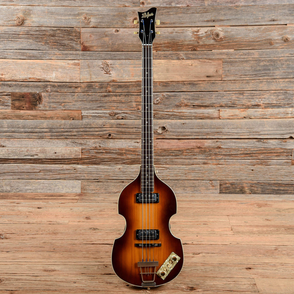 Hofner Violin Bass Sunburst 1960s Bass Guitars / Short Scale