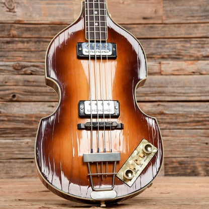 Hofner Violin Bass Sunburst 1960s Bass Guitars / Short Scale
