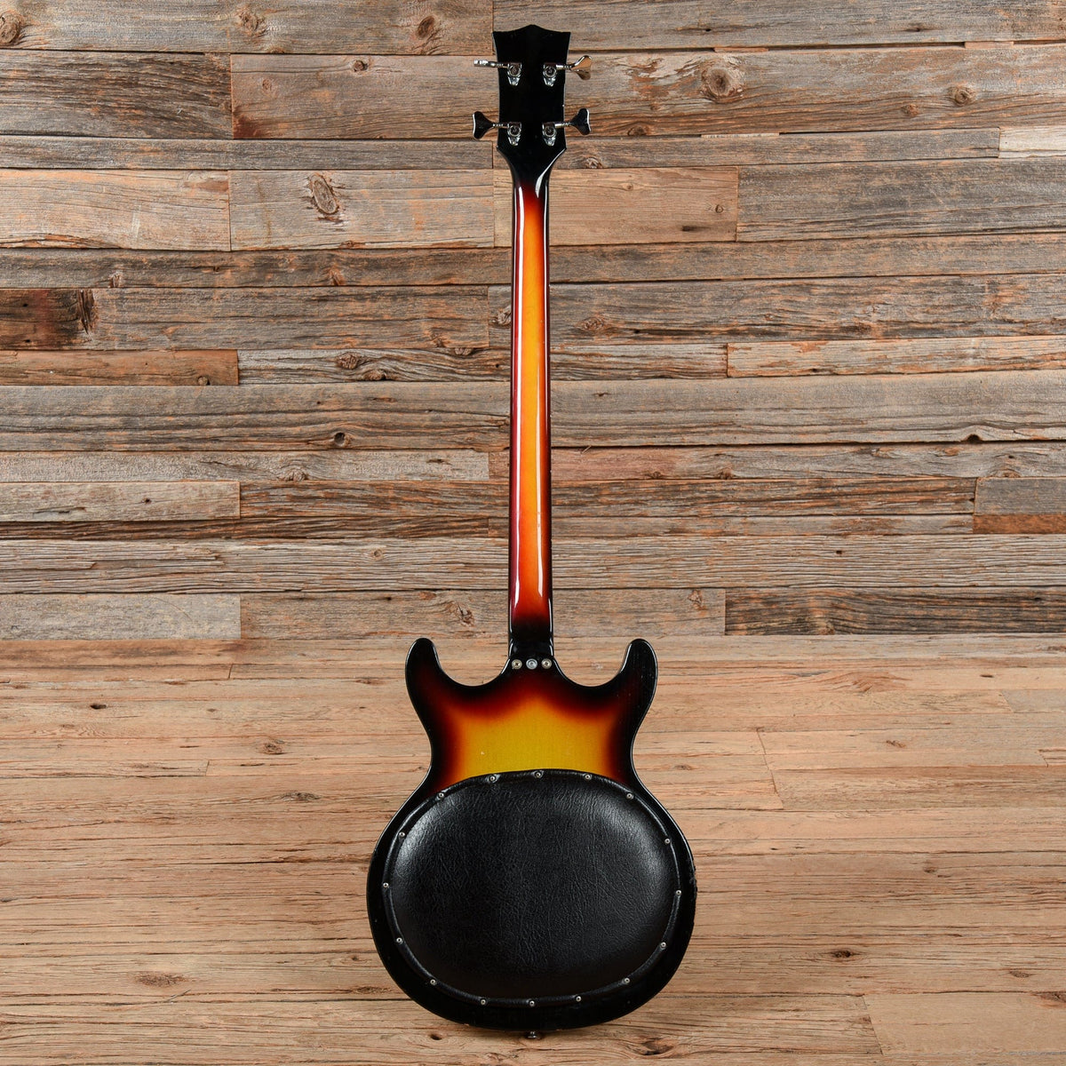 Hohner Bartell Semi-Hollow Fretless Bass Sunburst 1960s Bass Guitars / 4-String