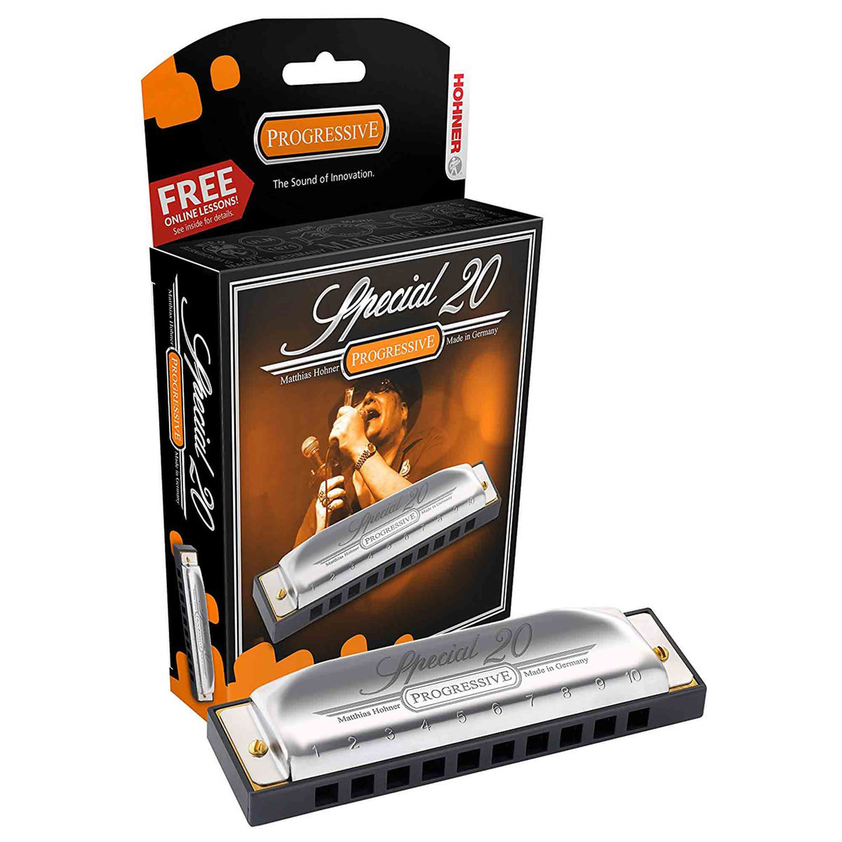 Hohner 560 Special 20 Harmonica Key of G# Folk Instruments / Harmonicas