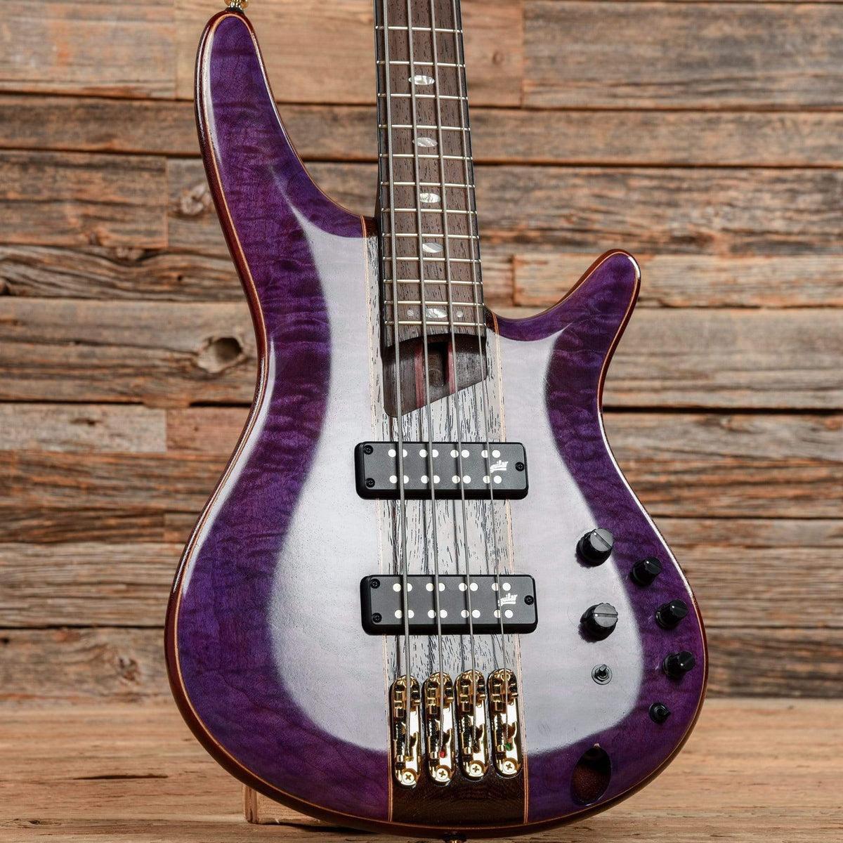 Ibanez SR2400 Premium Amethyst Purple Low Gloss Bass Guitars / 4-String