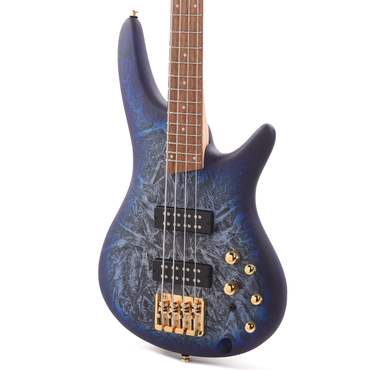 Ibanez SR300EDXCZM Standard 4-String Electric Bass Cosmic Blue Frozen Matte Bass Guitars / 4-String