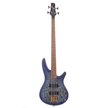 Ibanez SR300EDXCZM Standard 4-String Electric Bass Cosmic Blue Frozen Matte Bass Guitars / 4-String