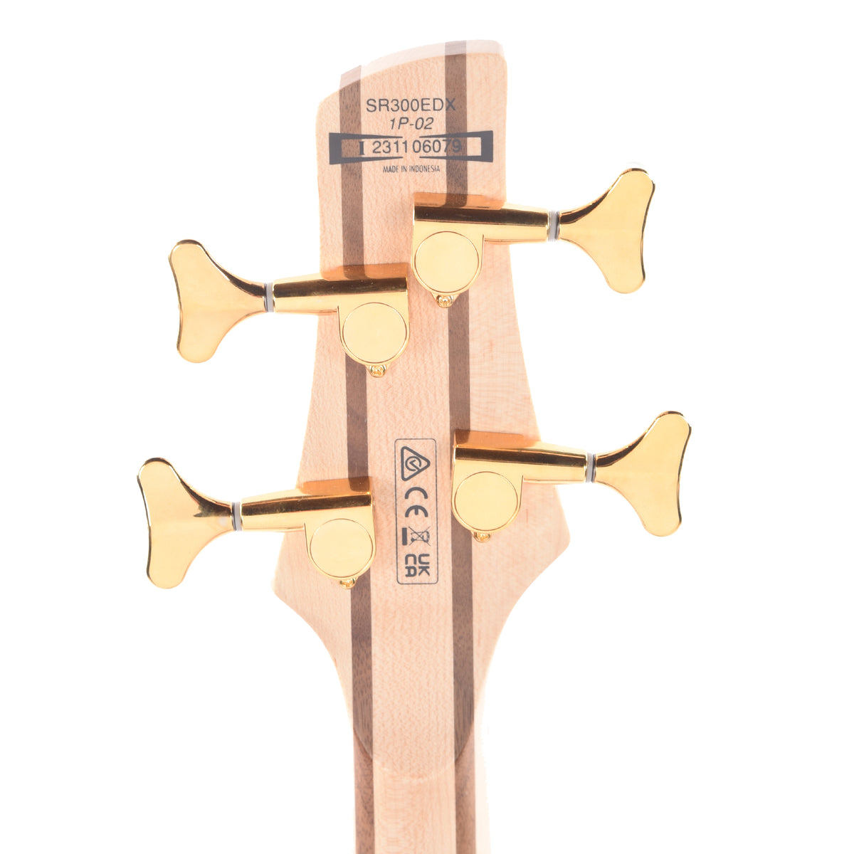 Ibanez SR300EDXCZM Standard 4-String Electric Bass Cosmic Blue Frozen Matte Bass Guitars / 4-String