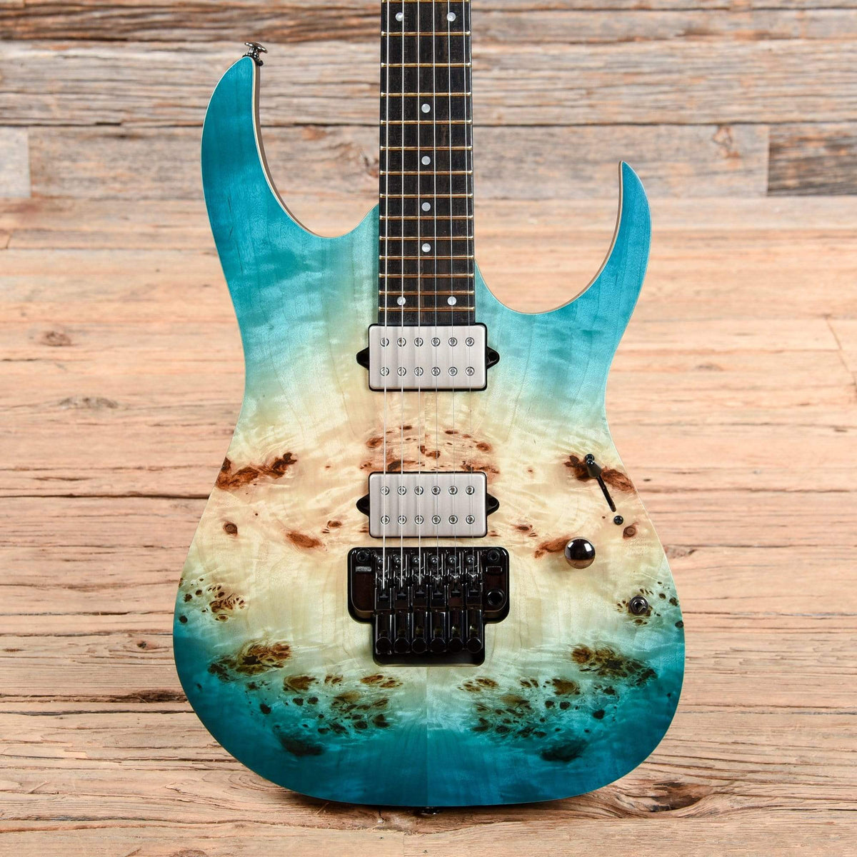 Ibanez Premium RG1120PBZ Caribbean Islet Flat 2020 Electric Guitars / Solid Body