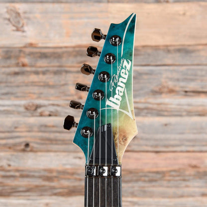Ibanez Premium RG1120PBZ Caribbean Islet Flat 2020 Electric Guitars / Solid Body