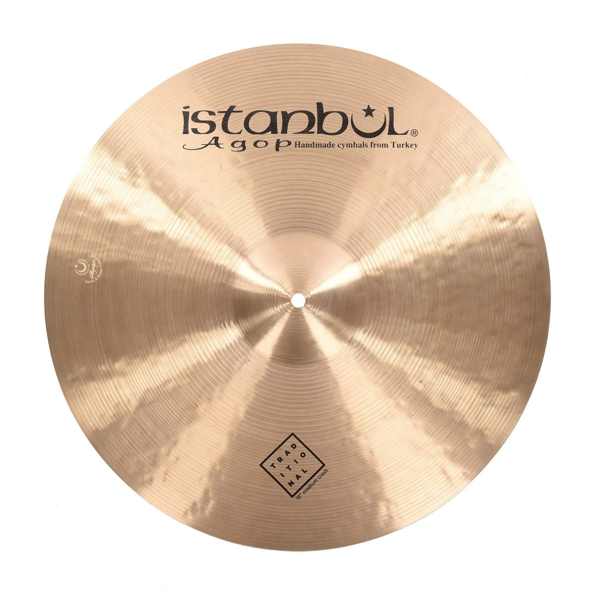 Istanbul Agop 18" Traditional Medium Crash Cymbal Drums and Percussion / Cymbals / Crash