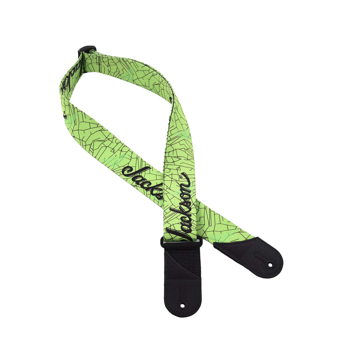 Jackson Cracked Mirror Strap Green 2" Accessories / Straps