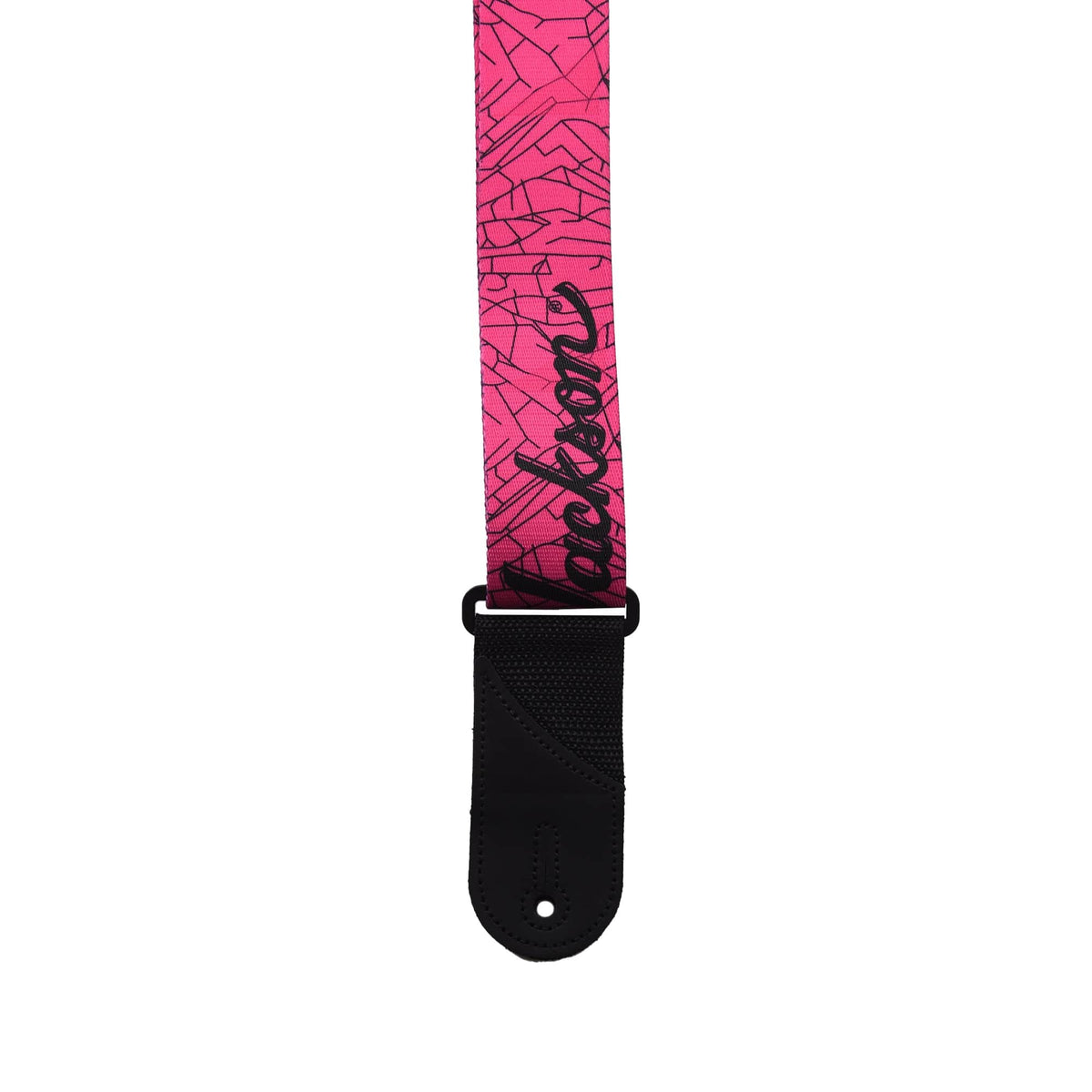 Jackson Cracked Mirror Strap Pink 2" Accessories / Straps