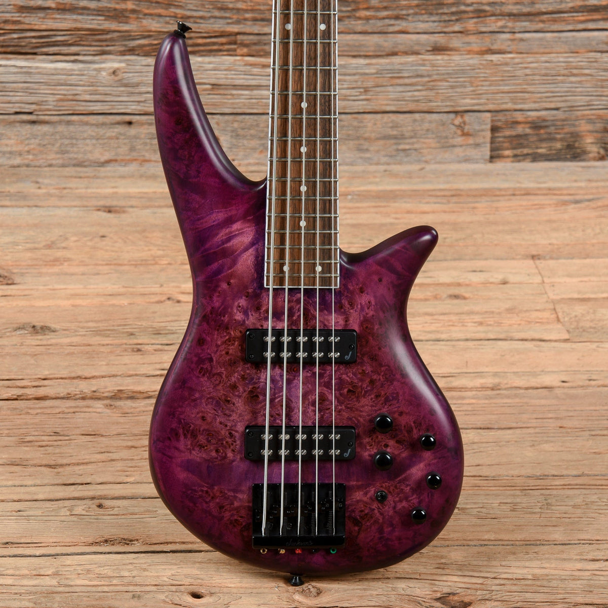 Jackson X Series Spectra Bass SBXP V Purple Bass Guitars / 5-String or More