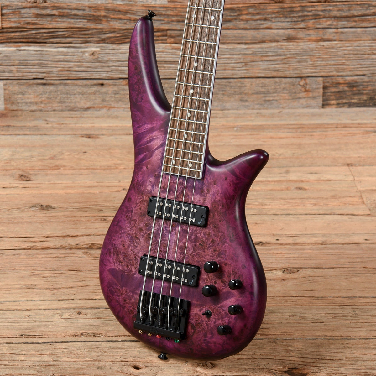 Jackson X Series Spectra Bass SBXP V Purple Bass Guitars / 5-String or More