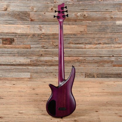 Jackson X Series Spectra Bass SBXP V Purple Bass Guitars / 5-String or More