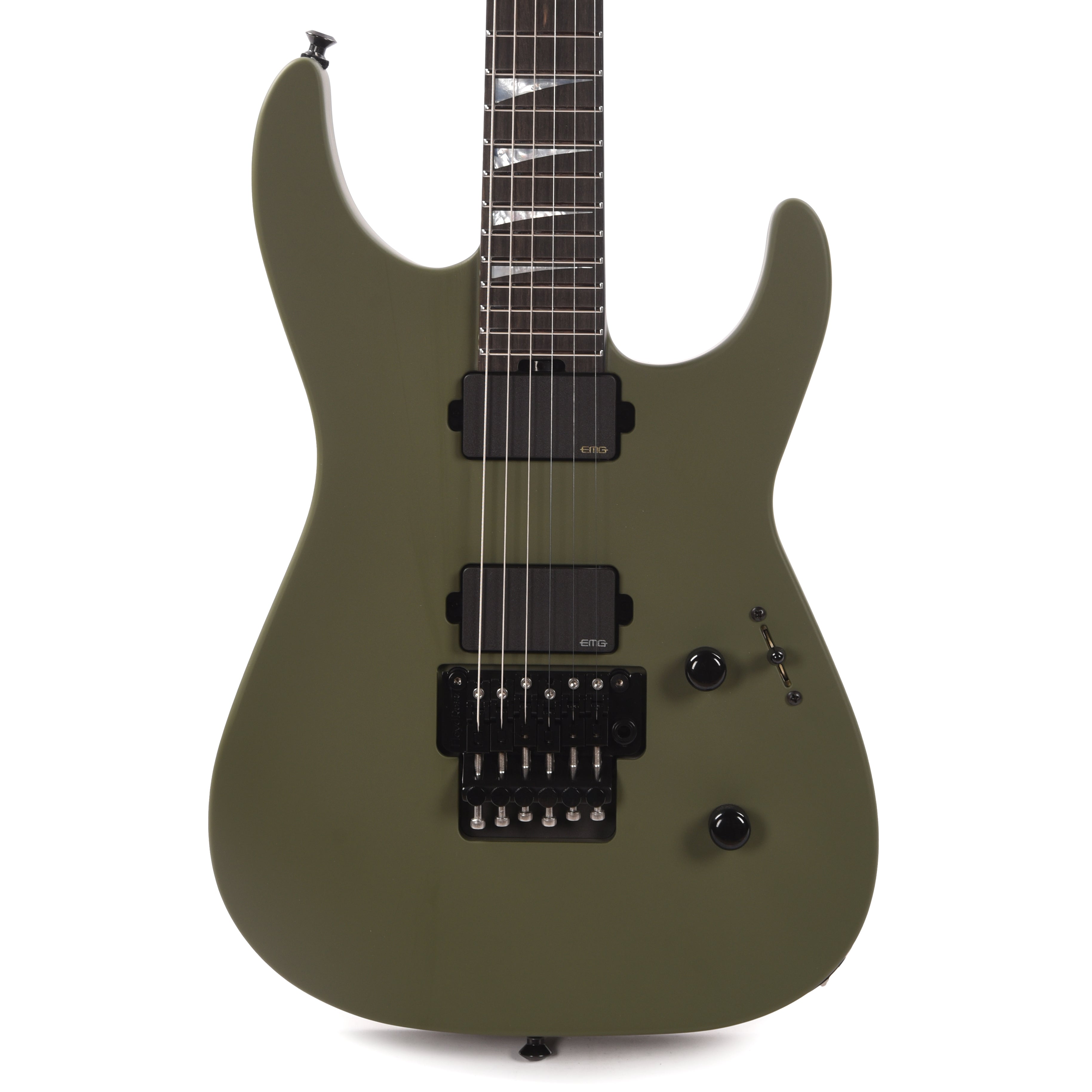 Jackson American Series Soloist SL2MG Matte Army Drab Electric Guitars / Solid Body