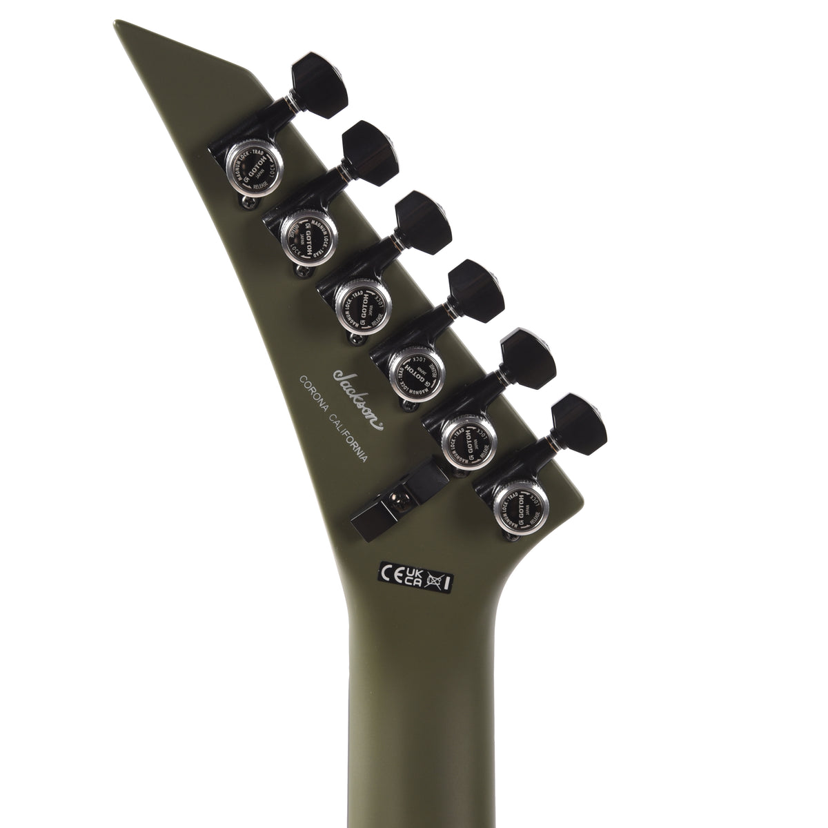 Jackson American Series Soloist SL2MG Matte Army Drab Electric Guitars / Solid Body