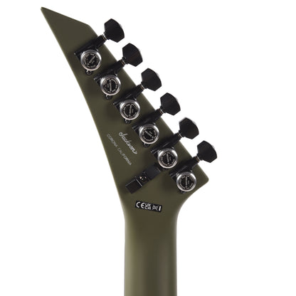 Jackson American Series Soloist SL2MG Matte Army Drab Electric Guitars / Solid Body