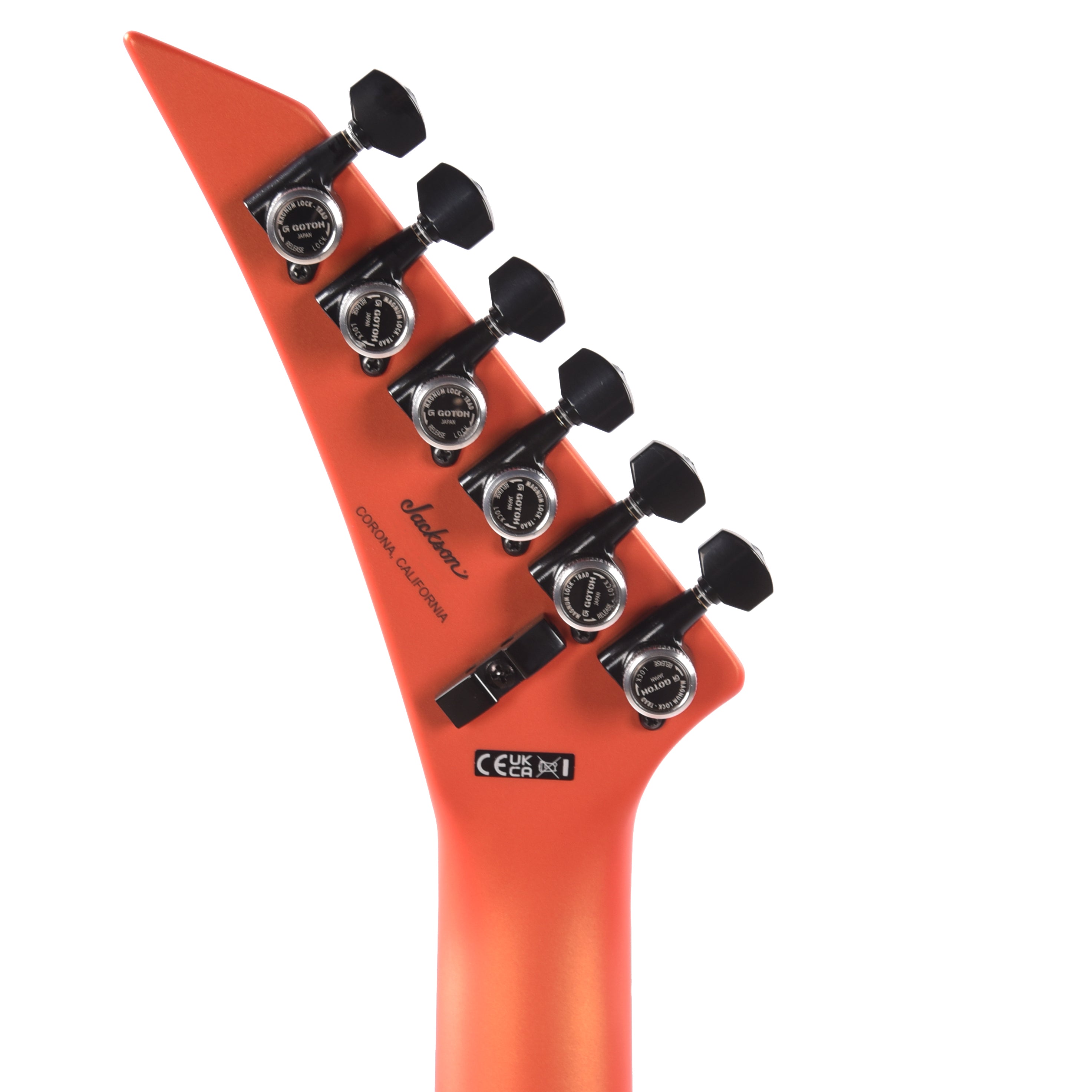 Jackson American Series Soloist SL2MG Satin Lambo Orange Electric Guitars / Solid Body