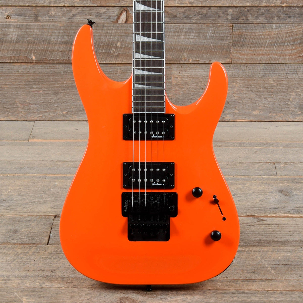 Jackson JS Series Dinky Arch Top JS32 Neon Orange Electric Guitars / Solid Body