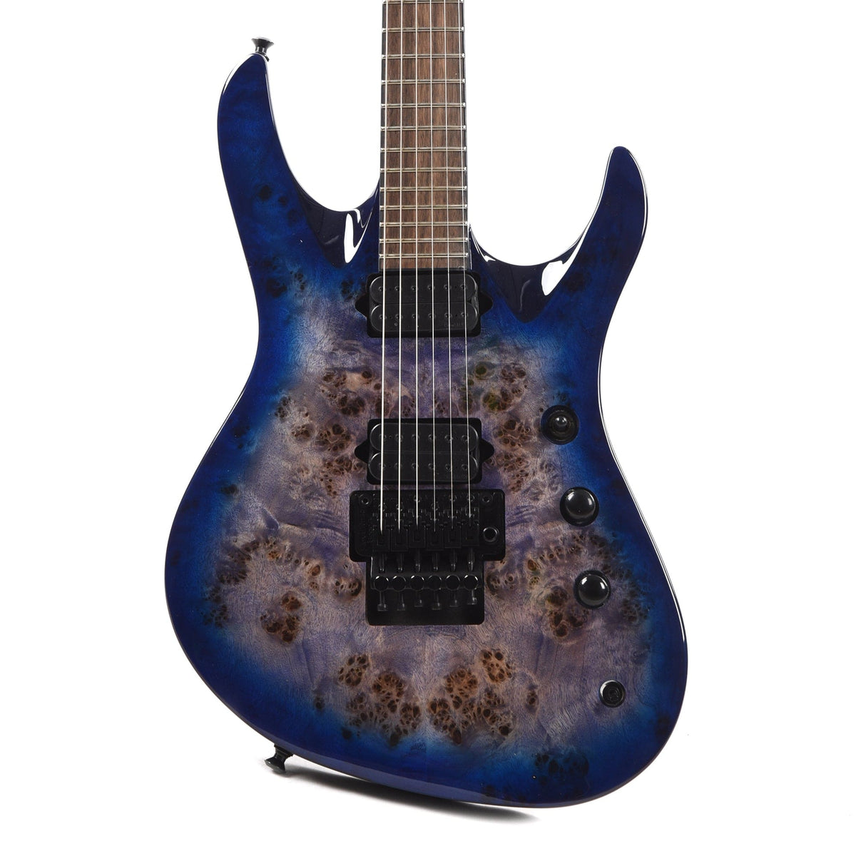 Jackson Pro Series Signature Chris Broderick Soloist 6P Transparent Blue Electric Guitars / Solid Body