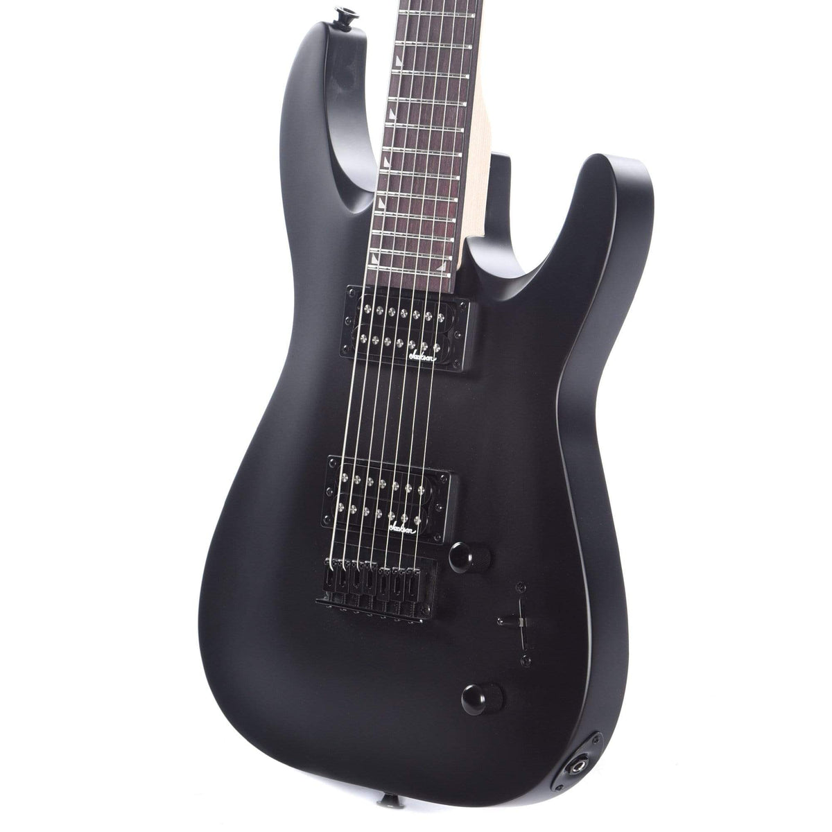 JS Series Dinky Arch Top JS22-7 HT Satin Black Electric Guitars / Solid Body