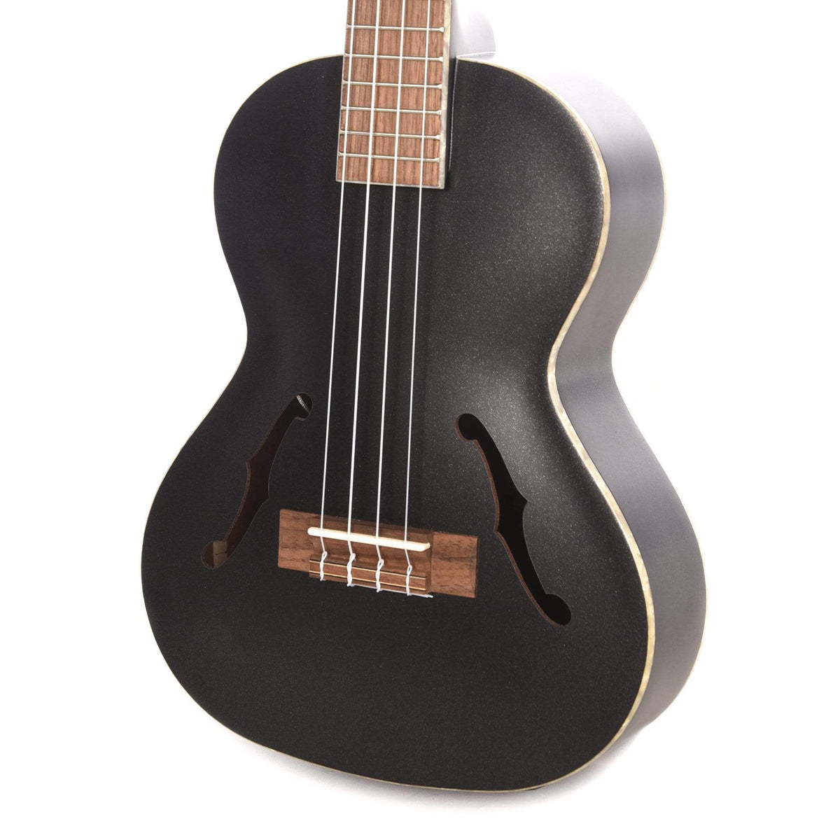 Kala KA-JTE Tenor Ukulele Satin Metallic Black Archtop Folk Instruments / Ukuleles