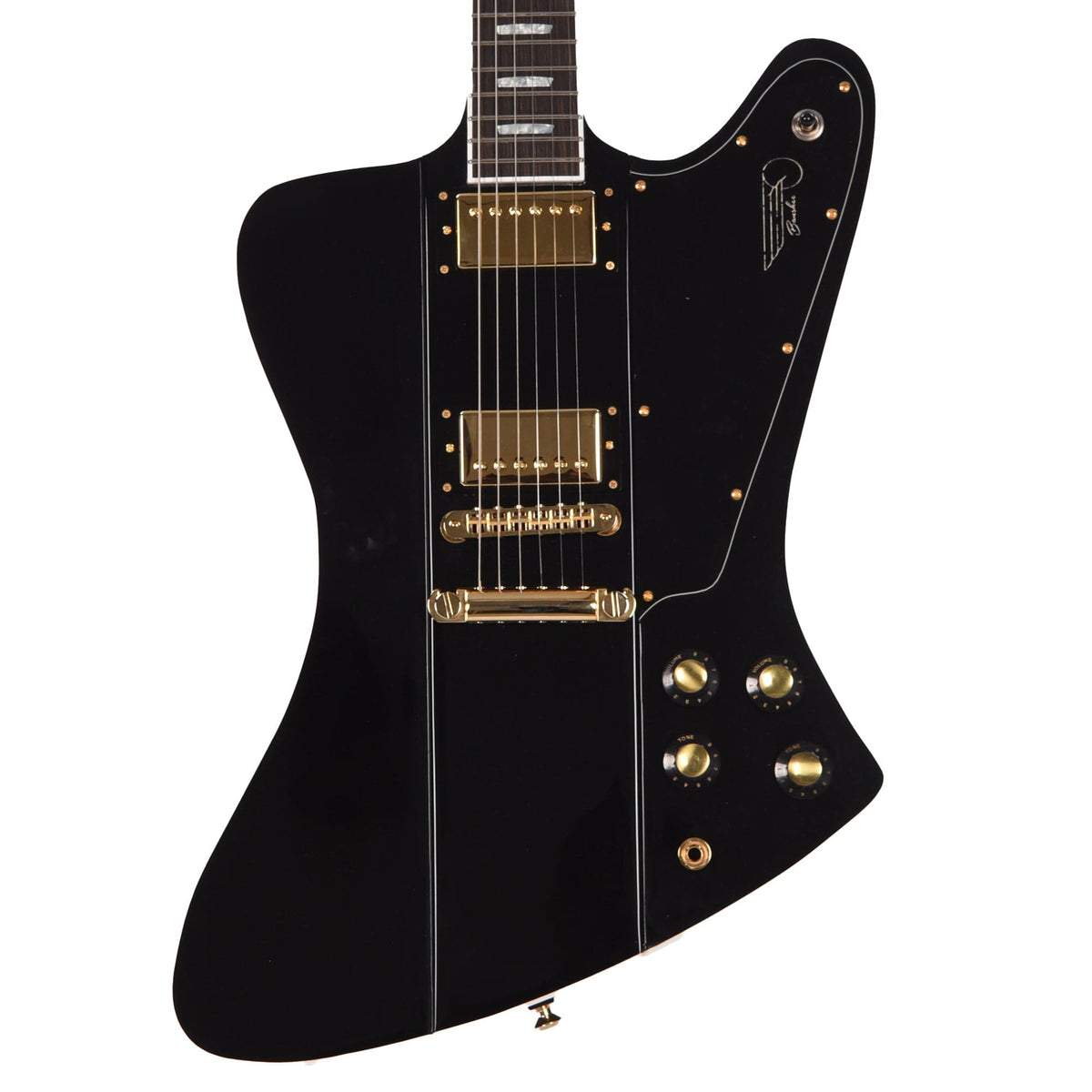 Kauer Banshee Standard "57" Black w/Wolfetone KauerBuckers Electric Guitars / Solid Body
