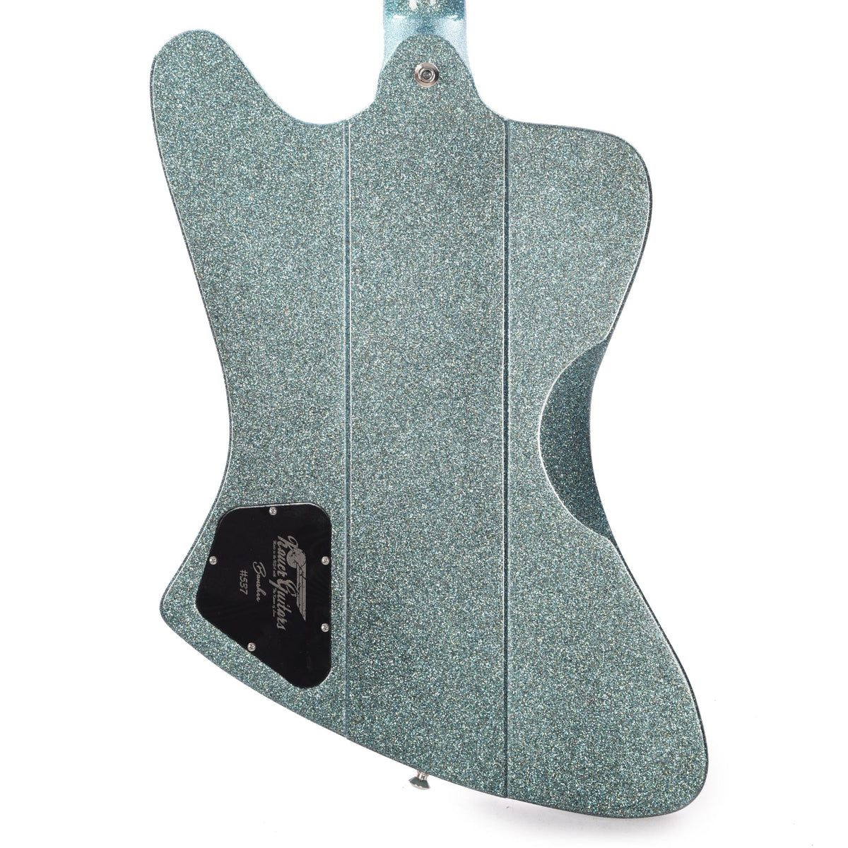 Kauer Banshee Standard Blue Holo Flake w/Wolfetone KauerBuckers Electric Guitars / Solid Body