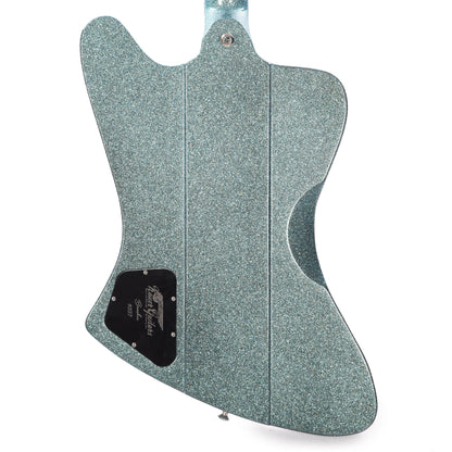Kauer Banshee Standard Blue Holo Flake w/Wolfetone KauerBuckers Electric Guitars / Solid Body