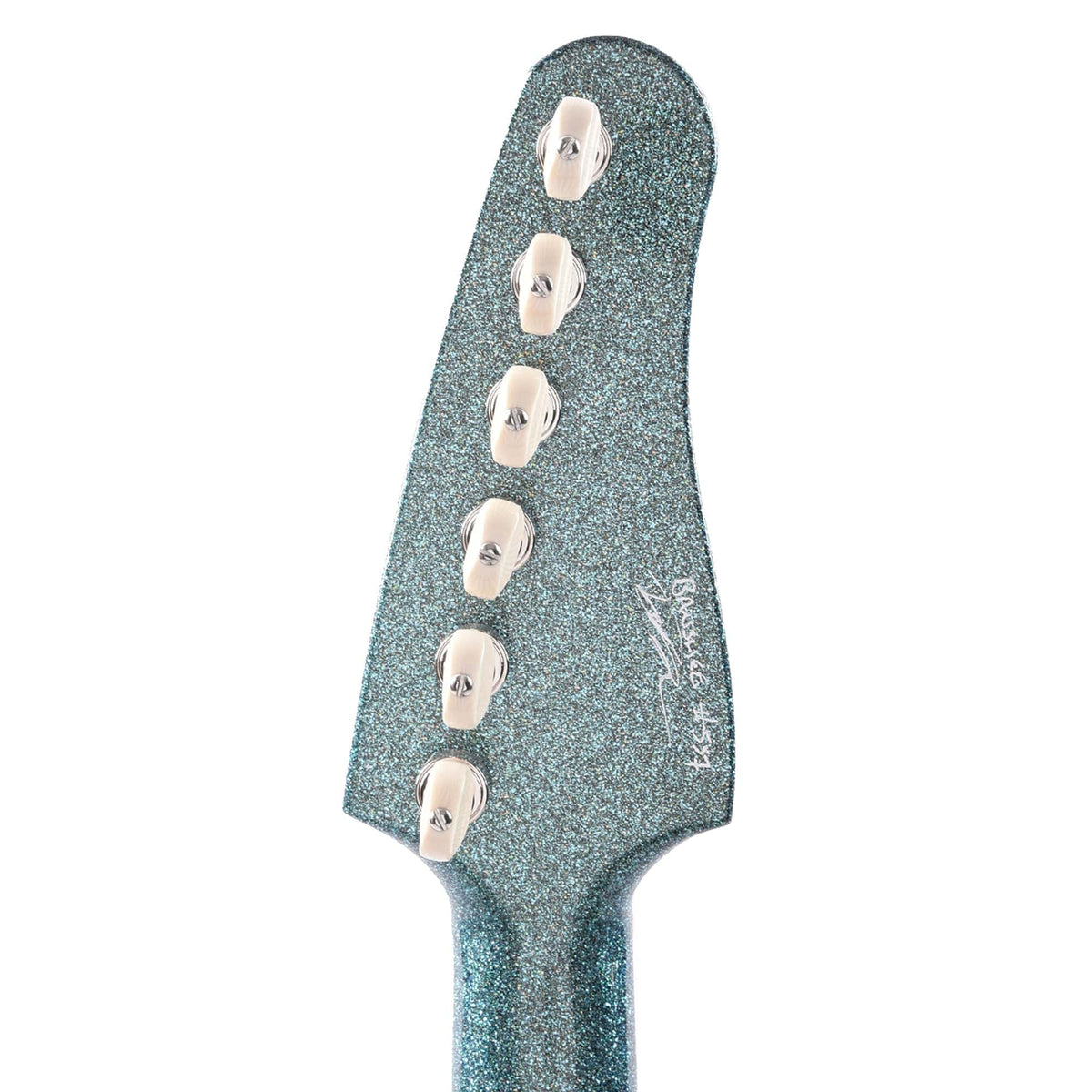 Kauer Banshee Standard Blue Holo Flake w/Wolfetone KauerBuckers Electric Guitars / Solid Body