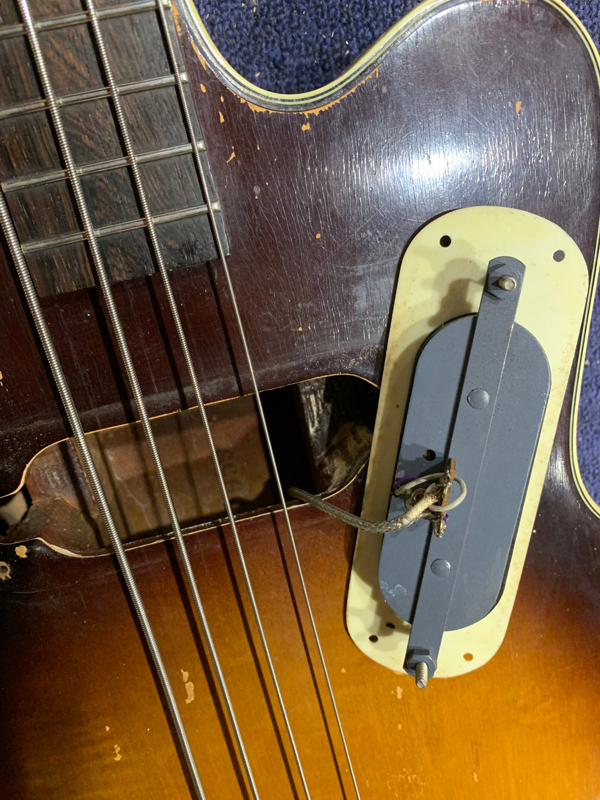 Kay K-162 Bass Sunburst 1950s Bass Guitars / 4-String