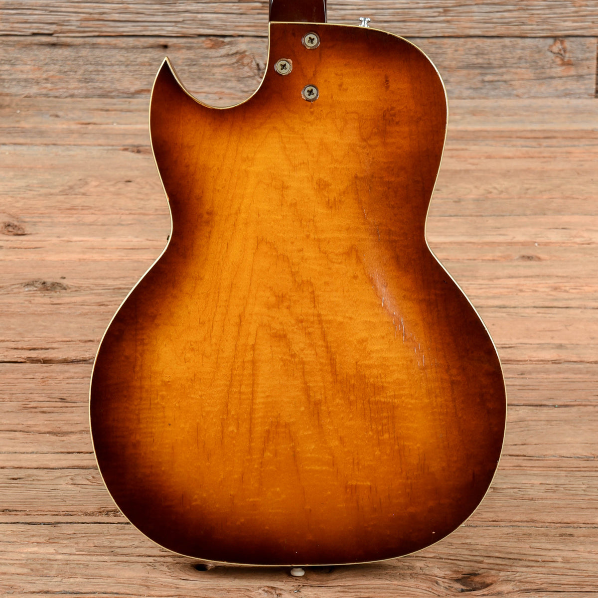 Kay Galaxy Sunburst 1960s Electric Guitars / Hollow Body