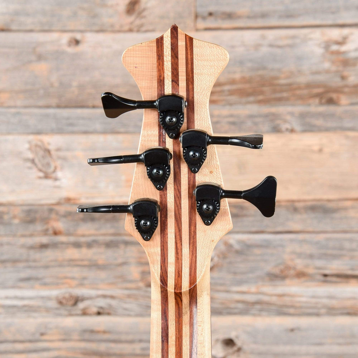 Ken Lawrence Exotic 5-String Fretless Bass Natural Bass Guitars / 5-String or More