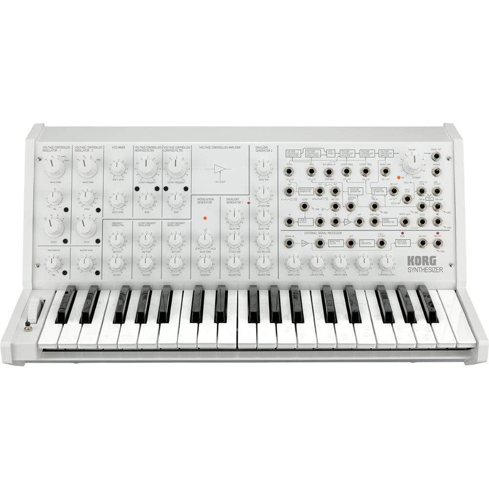 Korg MS-20 FS Full-size MS-20 Synthesizer White Keyboards and Synths / Synths / Analog Synths