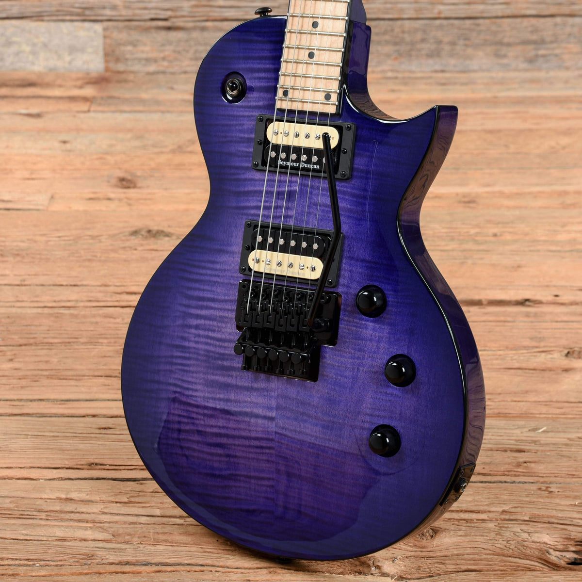 Kramer Assault Plus FR Transparent Purple Burst Electric Guitars / Solid Body