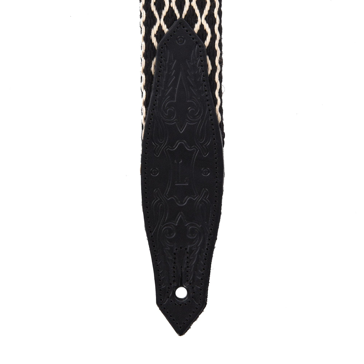 Levy's Country/Western Series 2" Wide Heavy-Weight Cotton Guitar Strap White Accessories / Straps