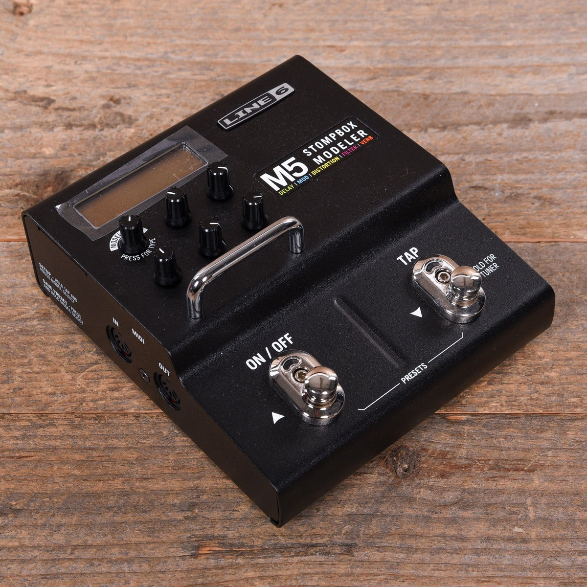 Line 6 M5 Single Effect StompBox Modeler Pedal Effects and Pedals / Amp Modeling