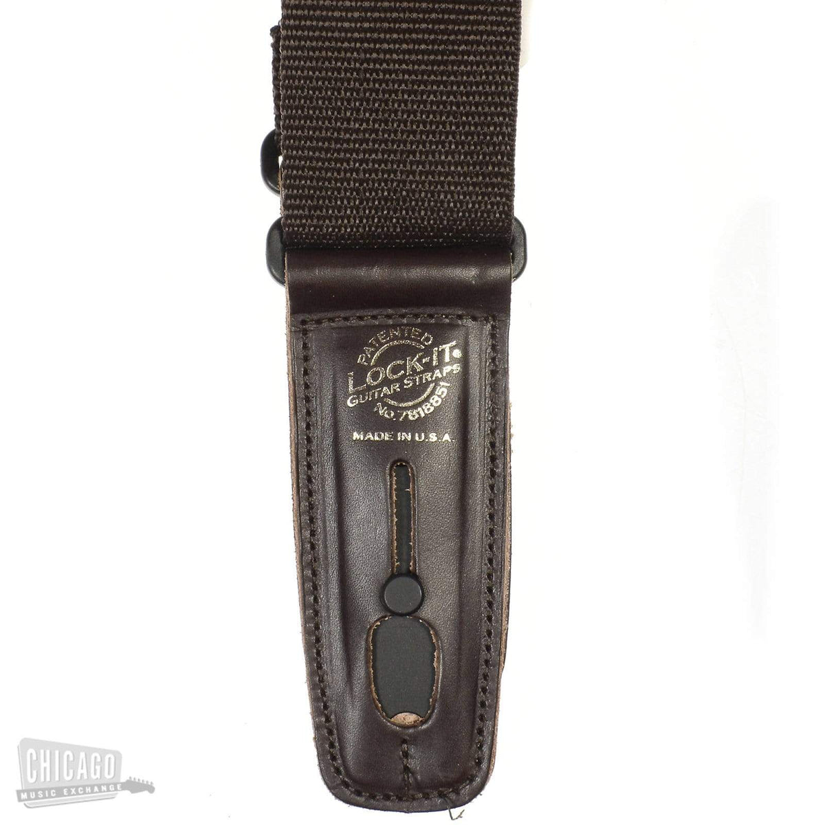 Lock-It 2 Inch Brown Nylon Strap w/Brown Ends Accessories / Straps