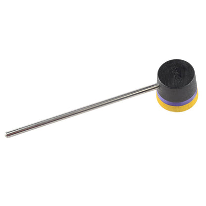 Low Boy Lightweight Bass Drum Beater Black/Yellow w/Purple Stripes Drums and Percussion / Parts and Accessories / Drum Parts
