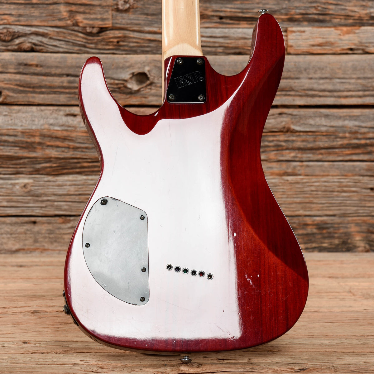 LTD MH-100QMNT Cherry Electric Guitars / Solid Body