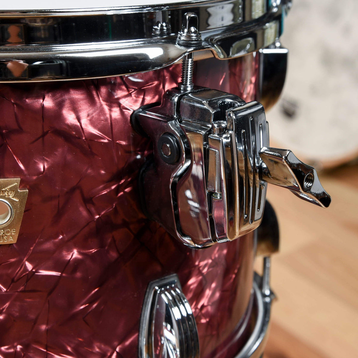 Ludwig Classic Maple 12/14/20 3pc. Drum Kit Burgundy Pearl Drums and Percussion / Acoustic Drums / Full Acoustic Kits
